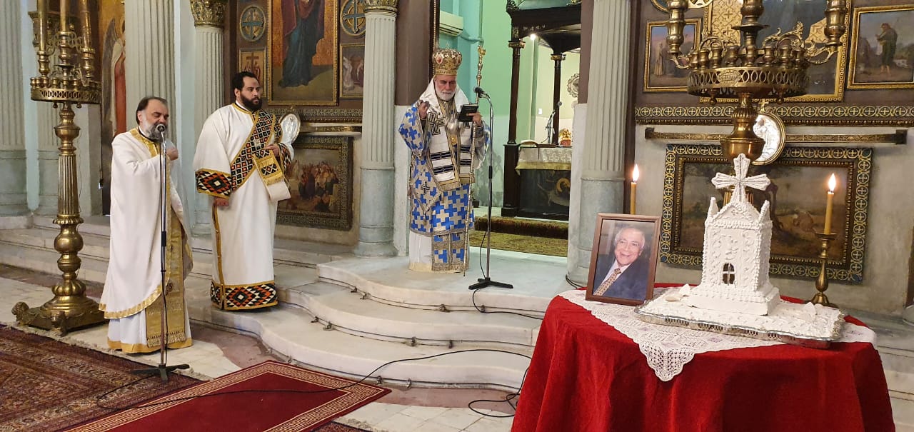 Σαρανταήμερο μνημόσυνο υπέρ αναπαύσεως του Νικόλα Πολίτη τέλεσε η Ελληνική Κοινότητα Καΐρου  (Video / Photos)