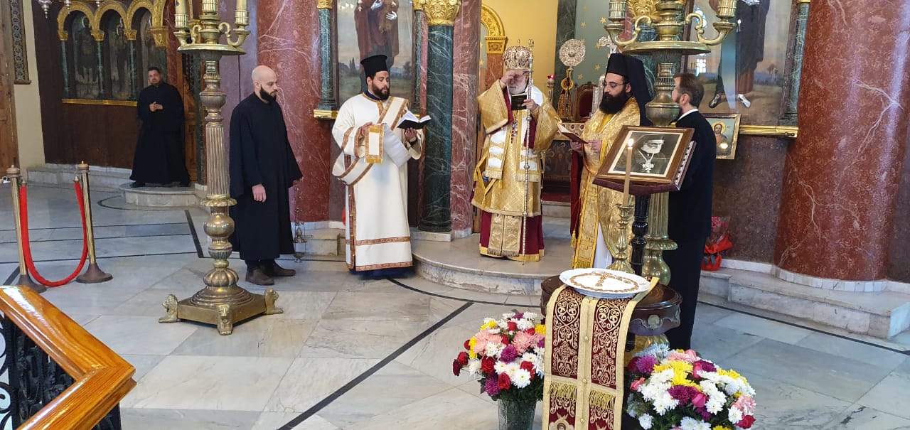 Ι.Μ Αγ.Γεωργίου: Το έργο του μακαριστού καθηγούμενου Αγαθαγγέλου τίμησε το Πατριαρχείο Αλεξανδρείας (Photos)