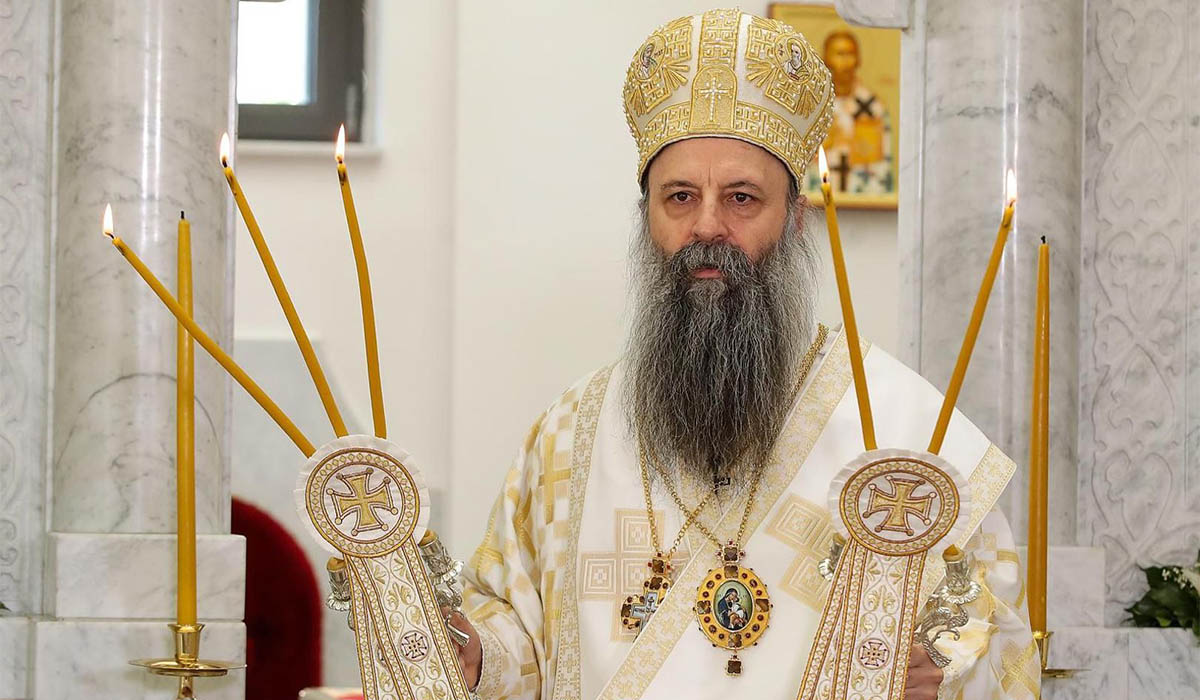Συγχαρητήρια επιστολή του Πατριάρχη Aλεξανδρείας Θεοδώρου προς τον νεοεκλεγέντα  Πατριάρχη Σερβίας Πορφύριο