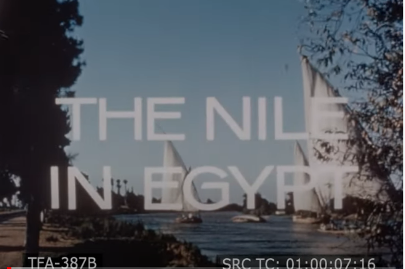 O Nείλος – Ένα σπάνιο ντοκιμαντέρ του 1963 (video)