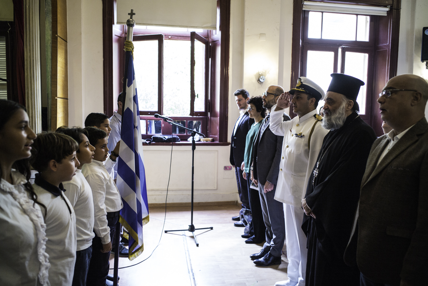 Ο εορτασμός της 28ης Οκτωβρίου στην Αχιλλοπούλειο Ελληνική Σχολή του Καΐρου
