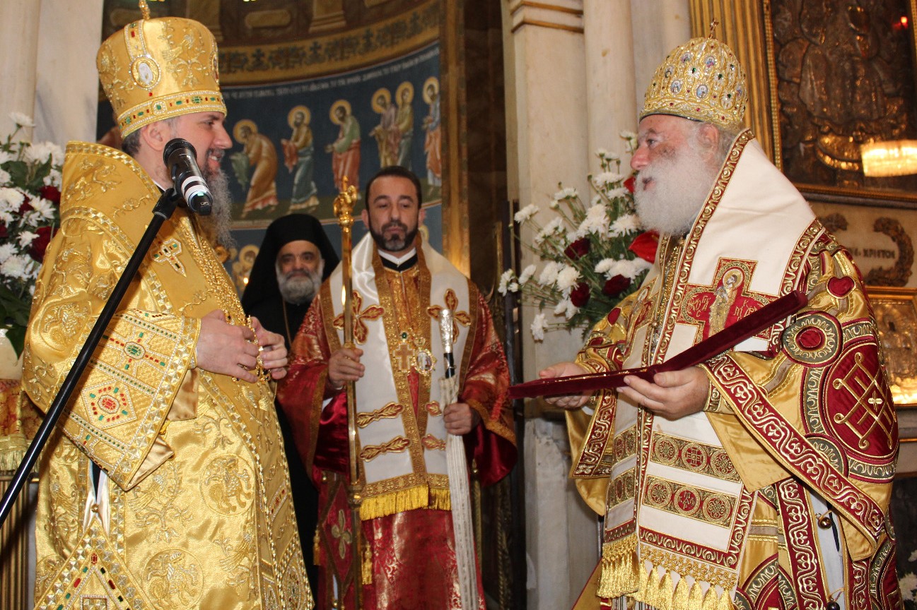 Συλλείτουργο του Πάπα και Πατριάρχη Αλεξανδρείας Θεόδωρου και του Μητροπολίτη Κιέβου και πάσης Ουκρανίας Επιφάνιου στην Αλεξάνδρεια