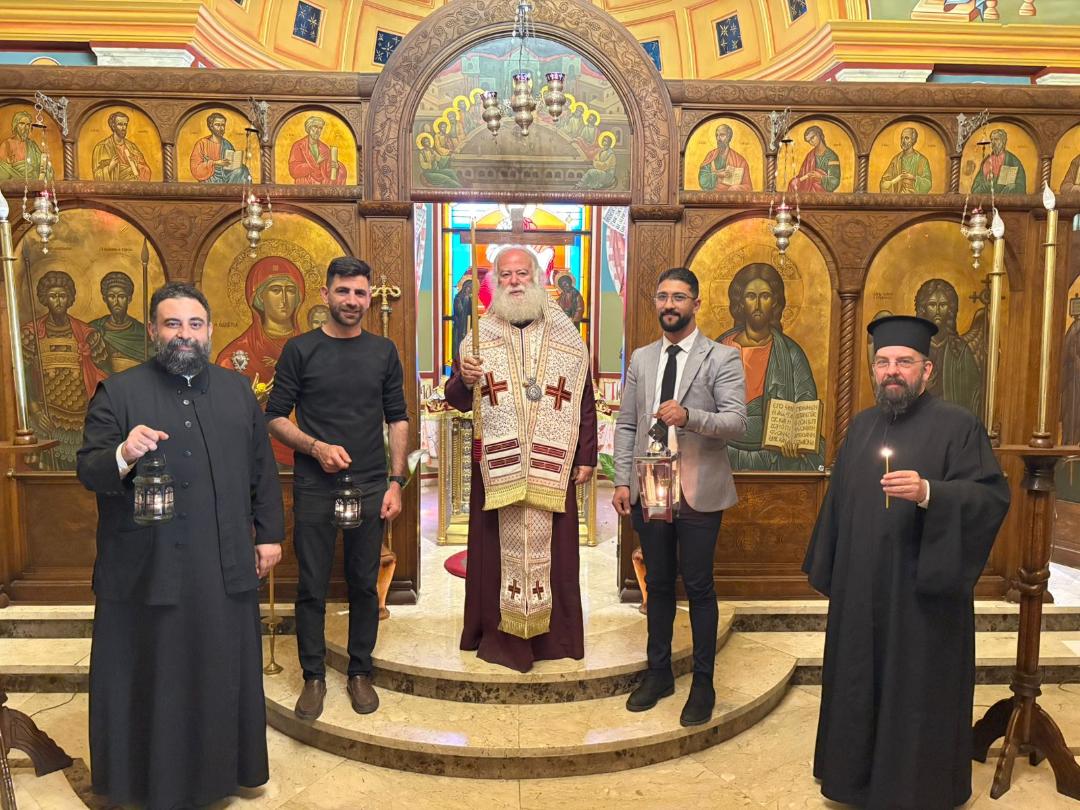 Άφιξη του Αγίου Φωτός στην Αλεξάνδρεια
