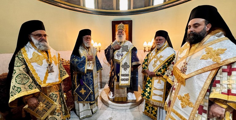 alexa ipsosi 14 Με λαμπρότητα η εορτή της Υψώσεως του Τιμίου Σταυρού στο Κάιρο Ελληνική Κοινότητα Καΐρου
