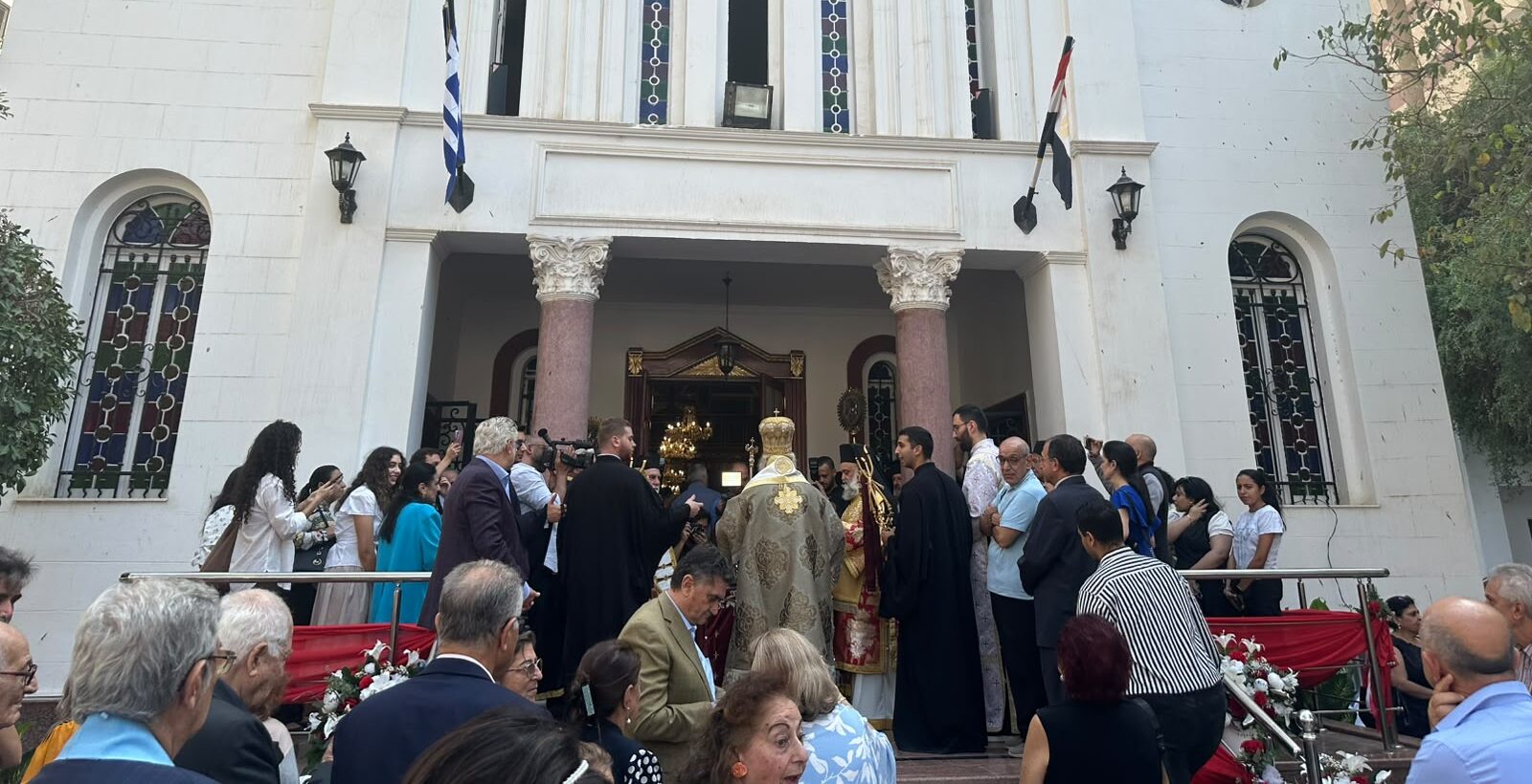 1 e1792853193771 Θυρανοίξια του Ι.Ν. Αγίου Δημητρίου του Μυροβλύτη, στο Ζεϊτούν Ελληνική Κοινότητα Καΐρου
