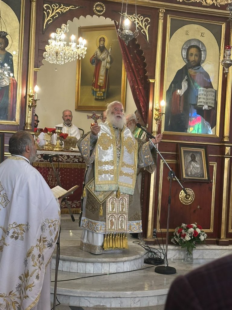 2 1 Θυρανοίξια του Ι.Ν. Αγίου Δημητρίου του Μυροβλύτη, στο Ζεϊτούν Ελληνική Κοινότητα Καΐρου