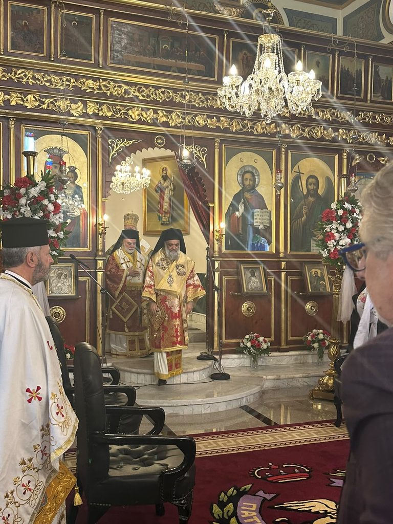 4 768x1024 1 Θυρανοίξια του Ι.Ν. Αγίου Δημητρίου του Μυροβλύτη, στο Ζεϊτούν Ελληνική Κοινότητα Καΐρου