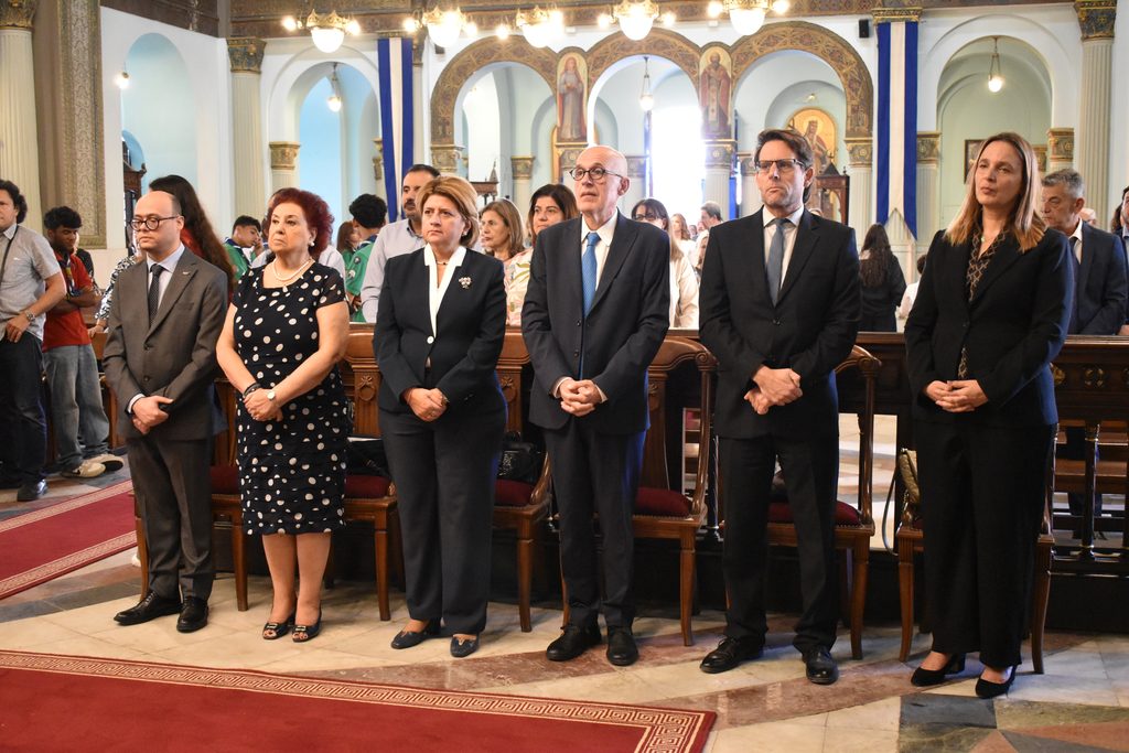 DSC 0131 1 Εορτασμός της 28ης Οκτωβρίου στον Ι.Ν. Αγ. Κωνσταντίνου και Ελένης Ελληνική Κοινότητα Καΐρου