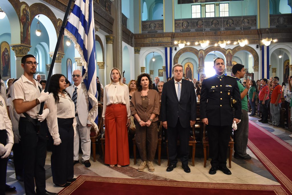 DSC 0140 Εορτασμός της 28ης Οκτωβρίου στον Ι.Ν. Αγ. Κωνσταντίνου και Ελένης Ελληνική Κοινότητα Καΐρου