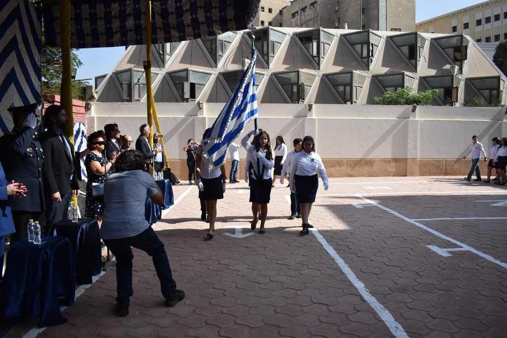 DSC 0153 1 Εορτασμός της 28ης Οκτωβρίου στον Ι.Ν. Αγ. Κωνσταντίνου και Ελένης Ελληνική Κοινότητα Καΐρου